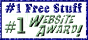#1 Free Stuff #1 Web Site Award