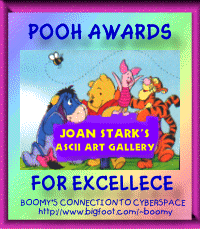 Boomy's Pooh Award