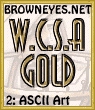 browneyes.net 'Webmasters Creative Site Award'