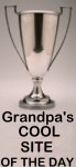 Grandpa's cool site of the day award