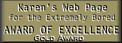 Karen's Award of Excellence - Gold