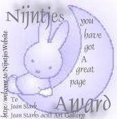 NIJNTJES you have got a great page AWARD