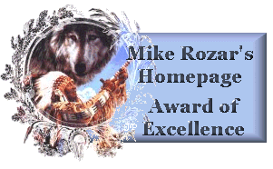 Mike Rozar's Award of Excellence